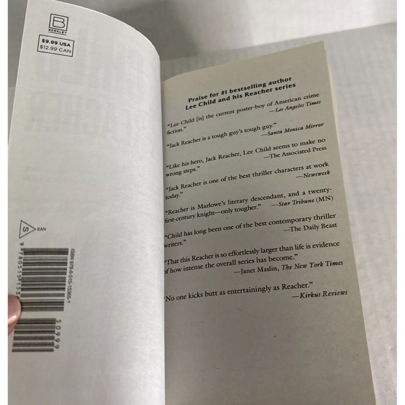 Die Trying & Killing Floor ( Jack Reacher) Paperbacks By Lee Child - Good - Picture 9 of 9